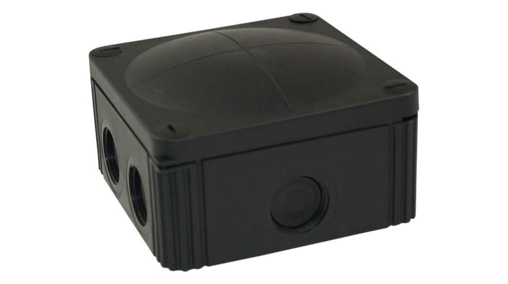 Verdeeldozen, 4mm², 95x95x60mm, Kabelinvoeren 9, Polypropyleen